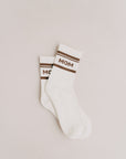 MOM TENNIS SOCKS "MOM"