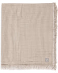 FRINGE MUSLIN BLANKET