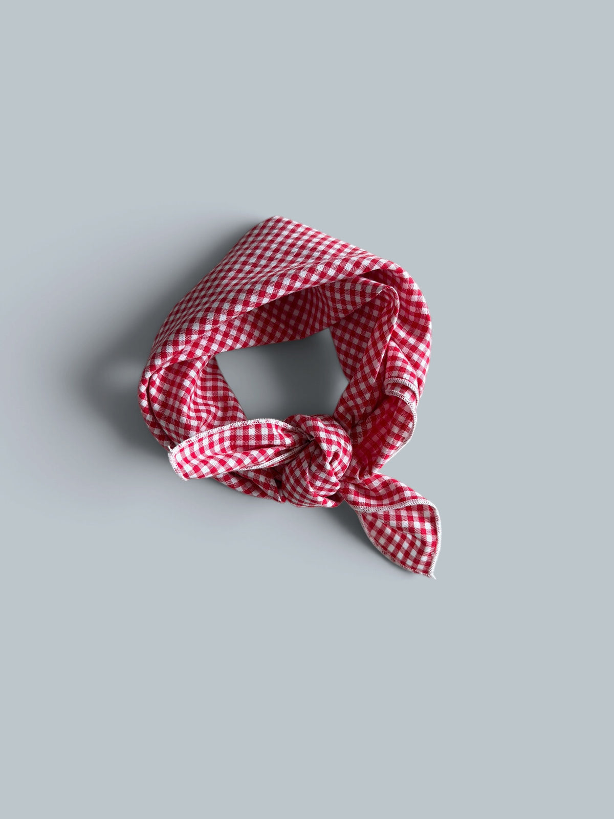 CHECKED BANDANA SCARF AMORE