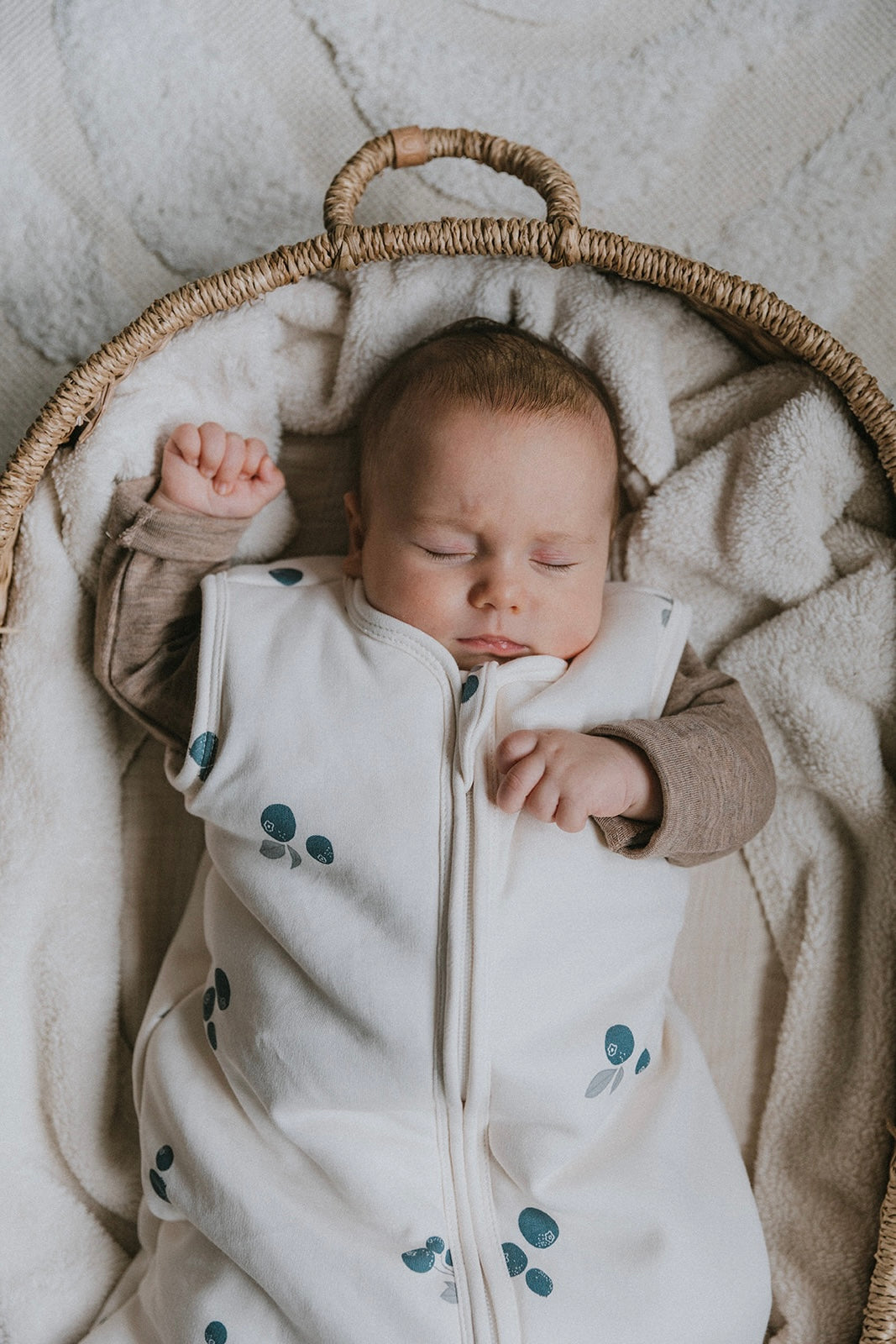 BABY SLEEPING BAG BLUEBERRY