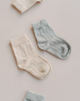 RIB SOCKS 2-PACK