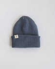 KNIT BEANIE BLUEBERRY