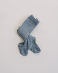 MERINO WOOL TIGHTS GREY MELANGE