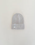 KNIT BEANIE BEIGE MELANGE