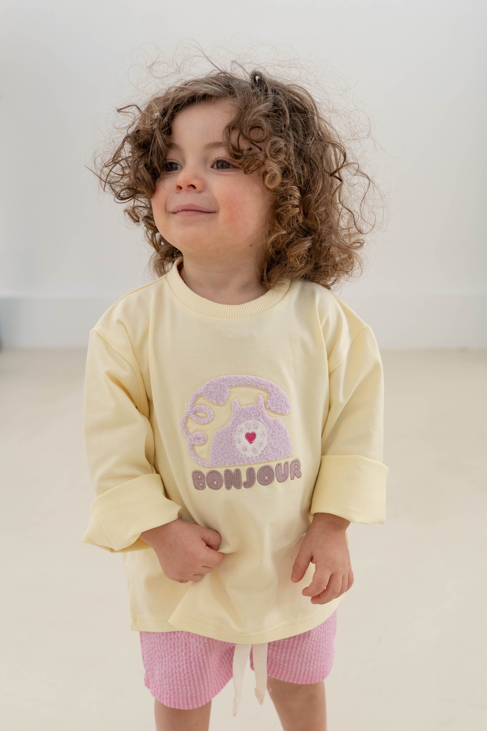 BONJOUR OVERSIZED LONGSLEEVE