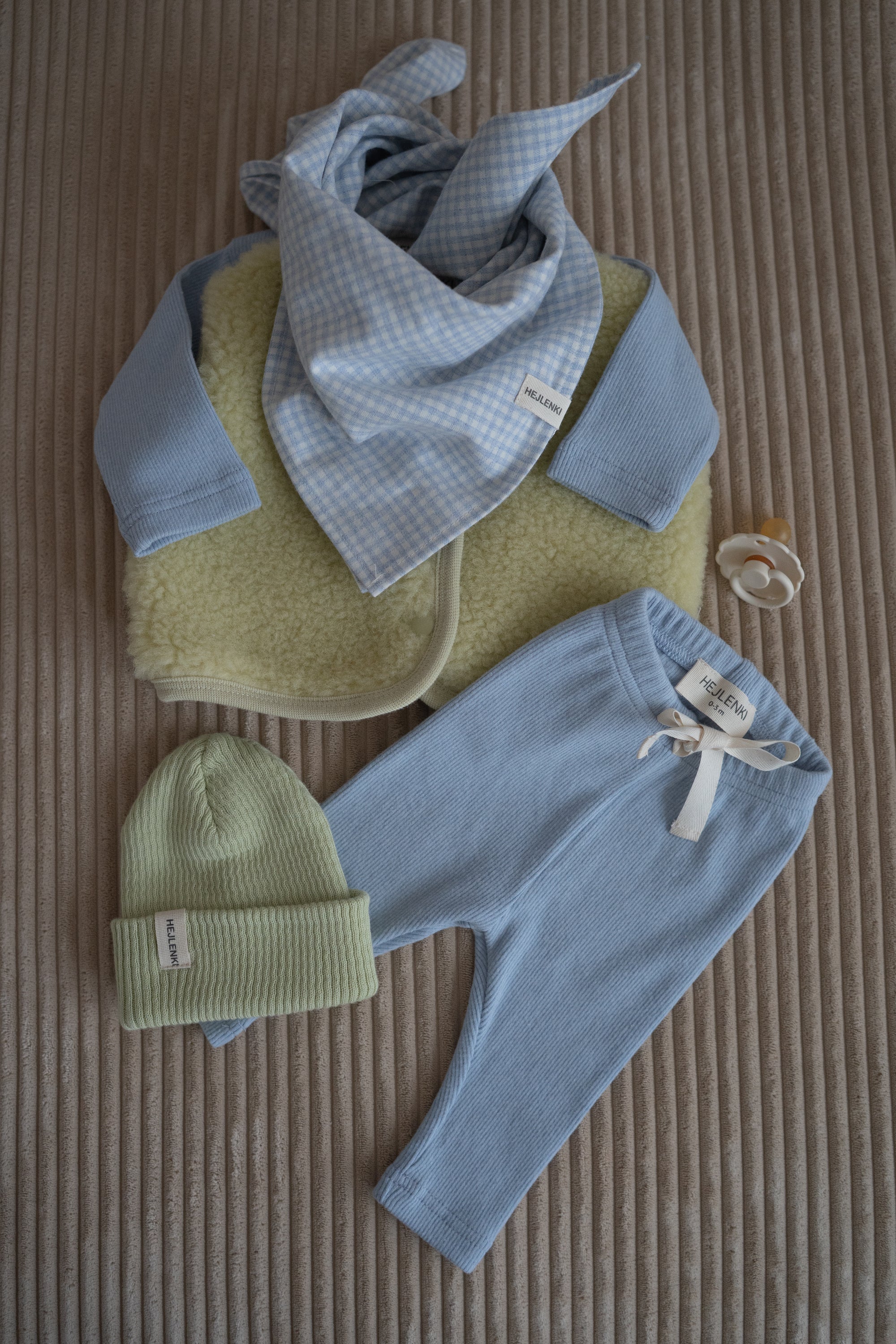 MERINO TEDDY VEST GLIM