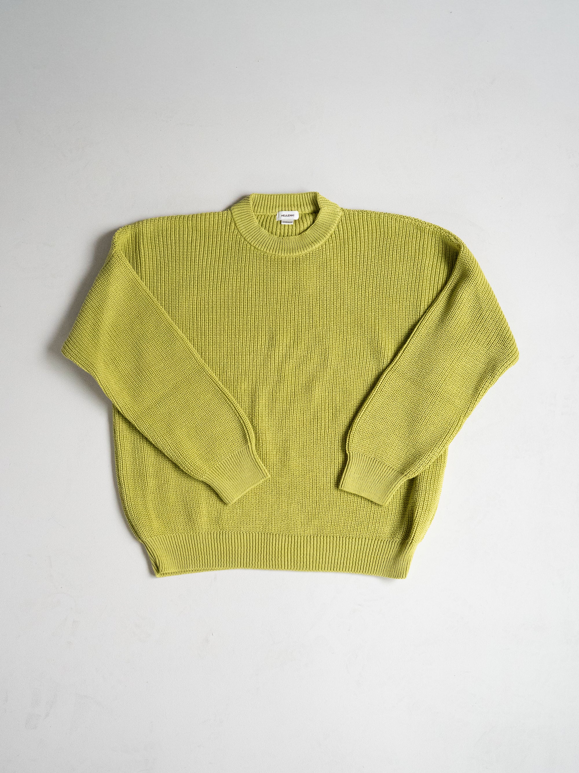 WOMEN KNIT PULLI HERB BUTTER