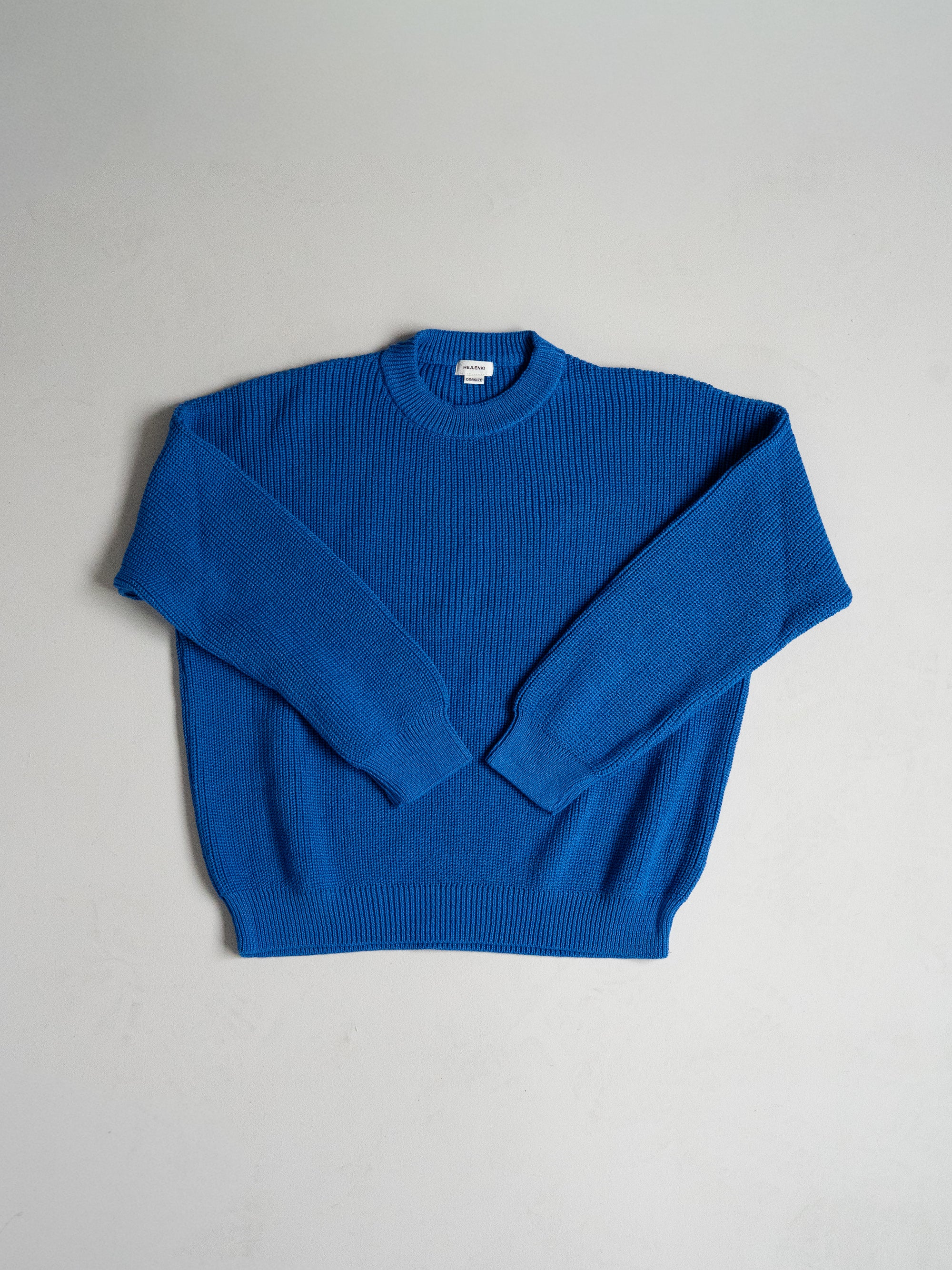 WOMEN KNIT PULLI NORDIC BLUE