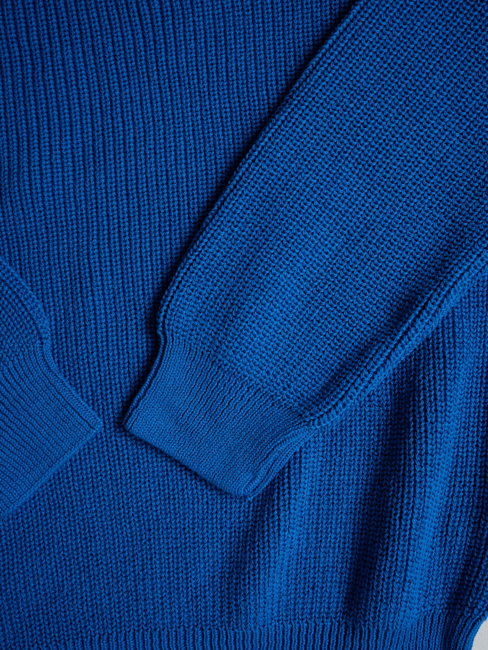 WOMEN KNIT PULLI NORDIC BLUE