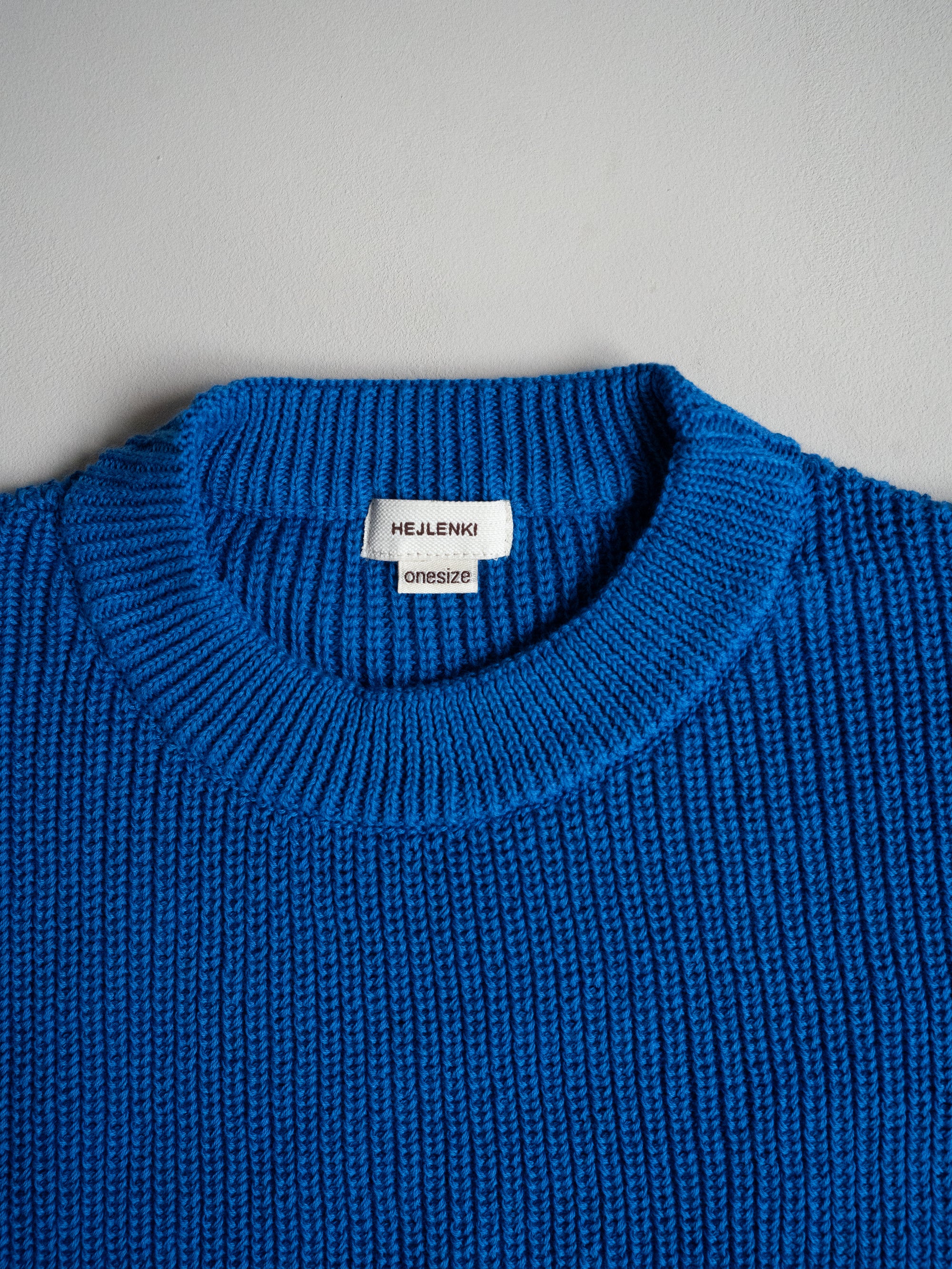 WOMEN KNIT PULLI NORDIC BLUE