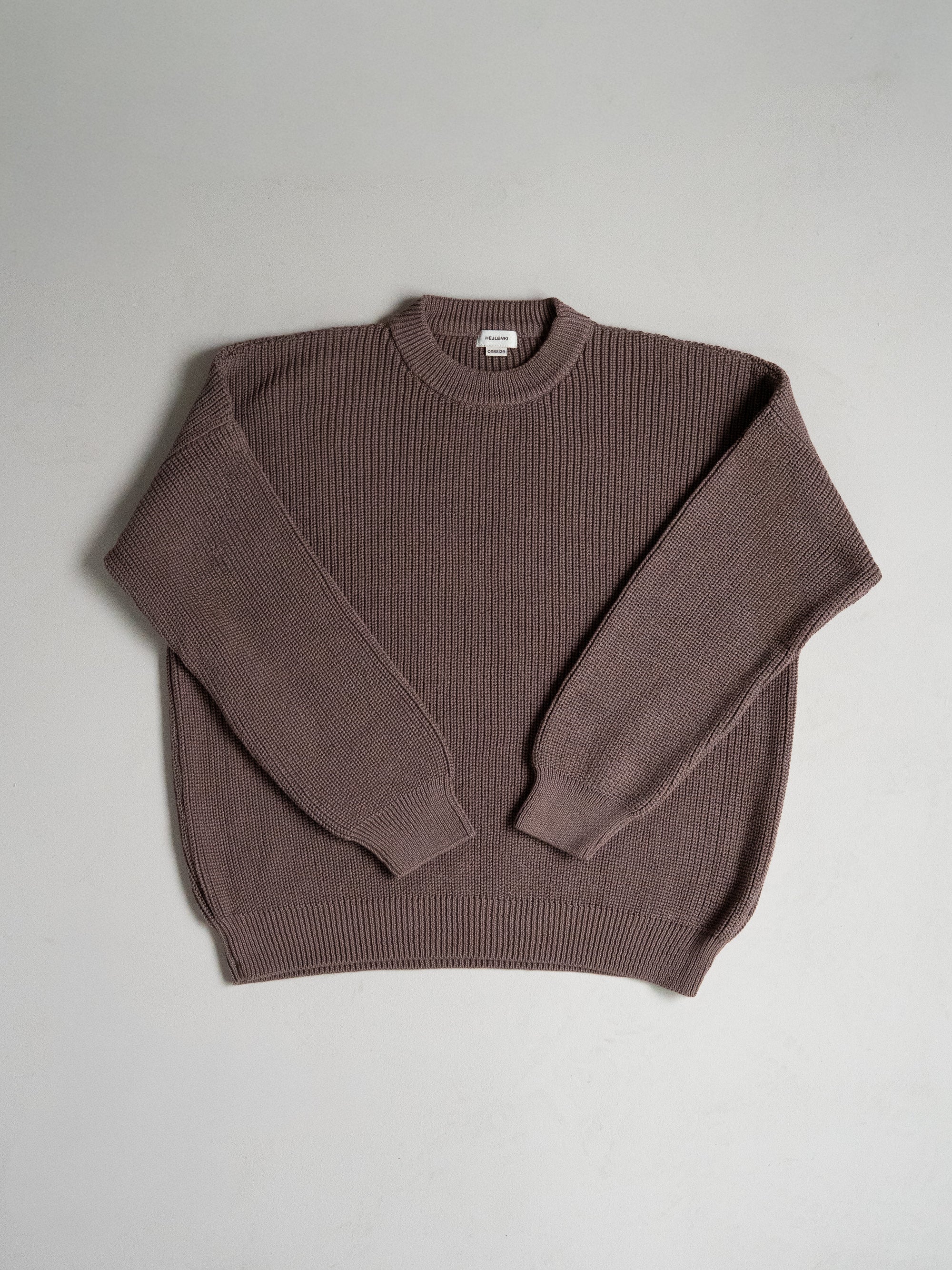WOMEN KNIT PULLI HOT COCOA