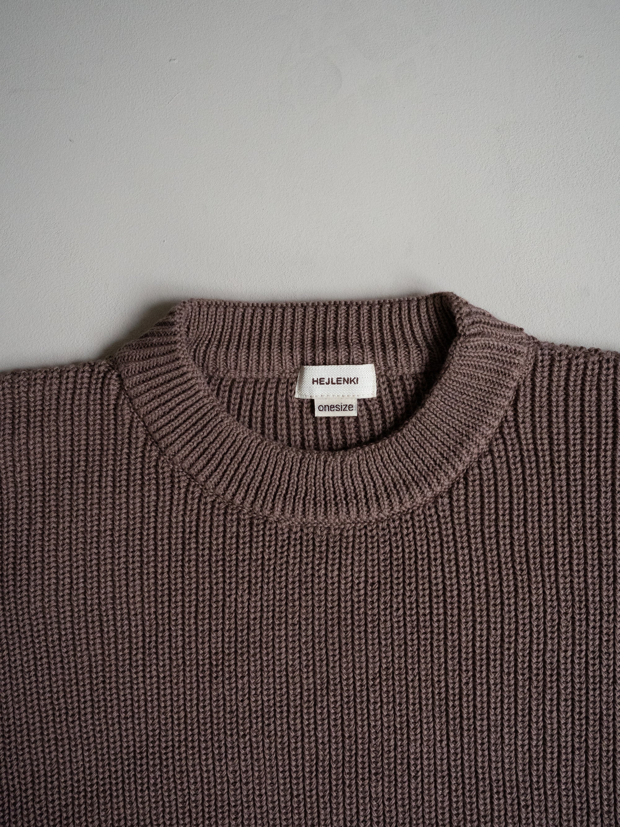 WOMEN KNIT PULLI HOT COCOA