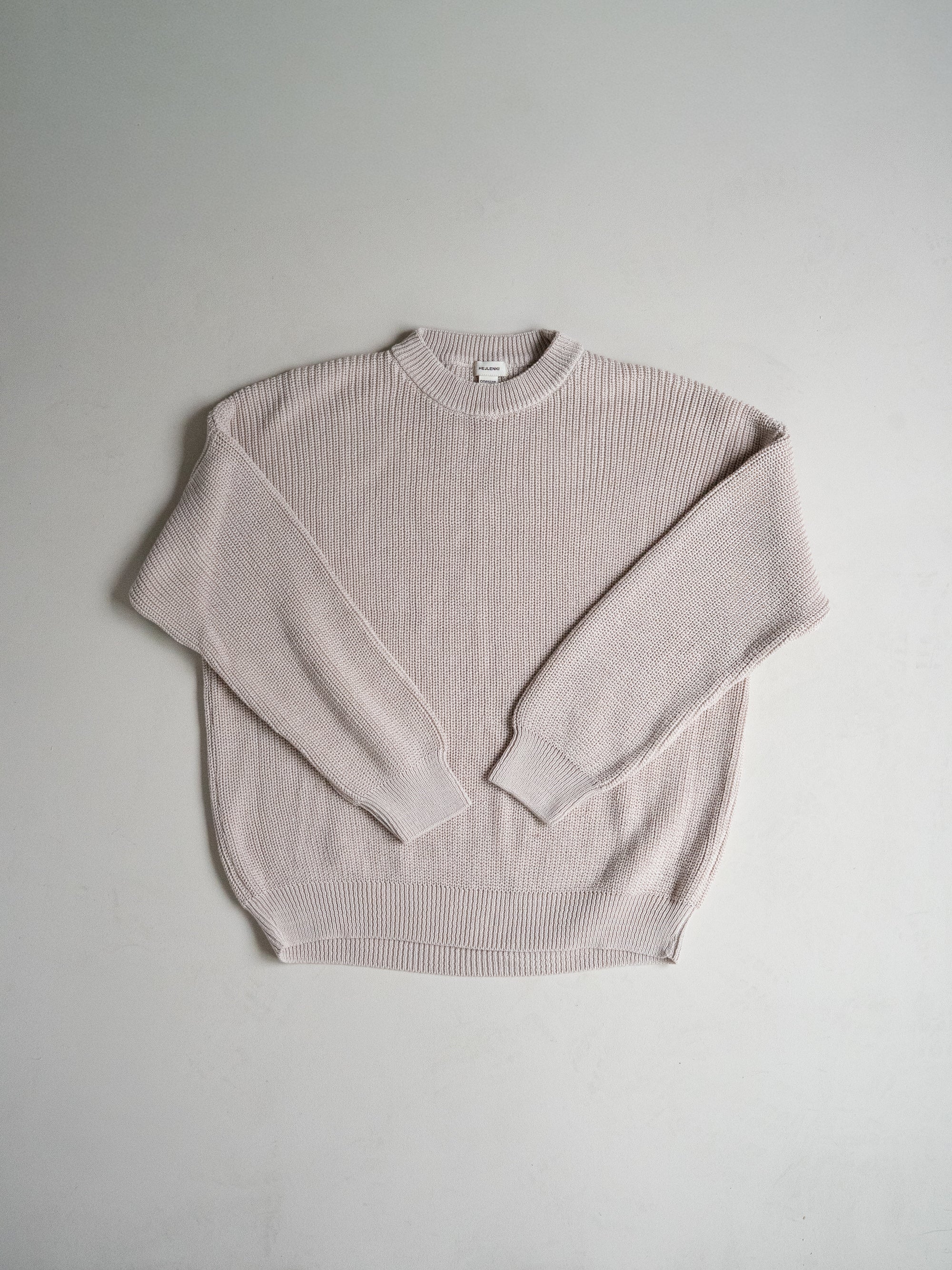 WOMEN KNIT PULLI SILKY TOFU