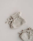 BABY KNIT SHOES SAND