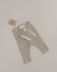 RIB LEGGINGS STRIPED HAZEL