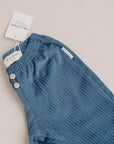 SOFT CORDUROY PANTS BLUE