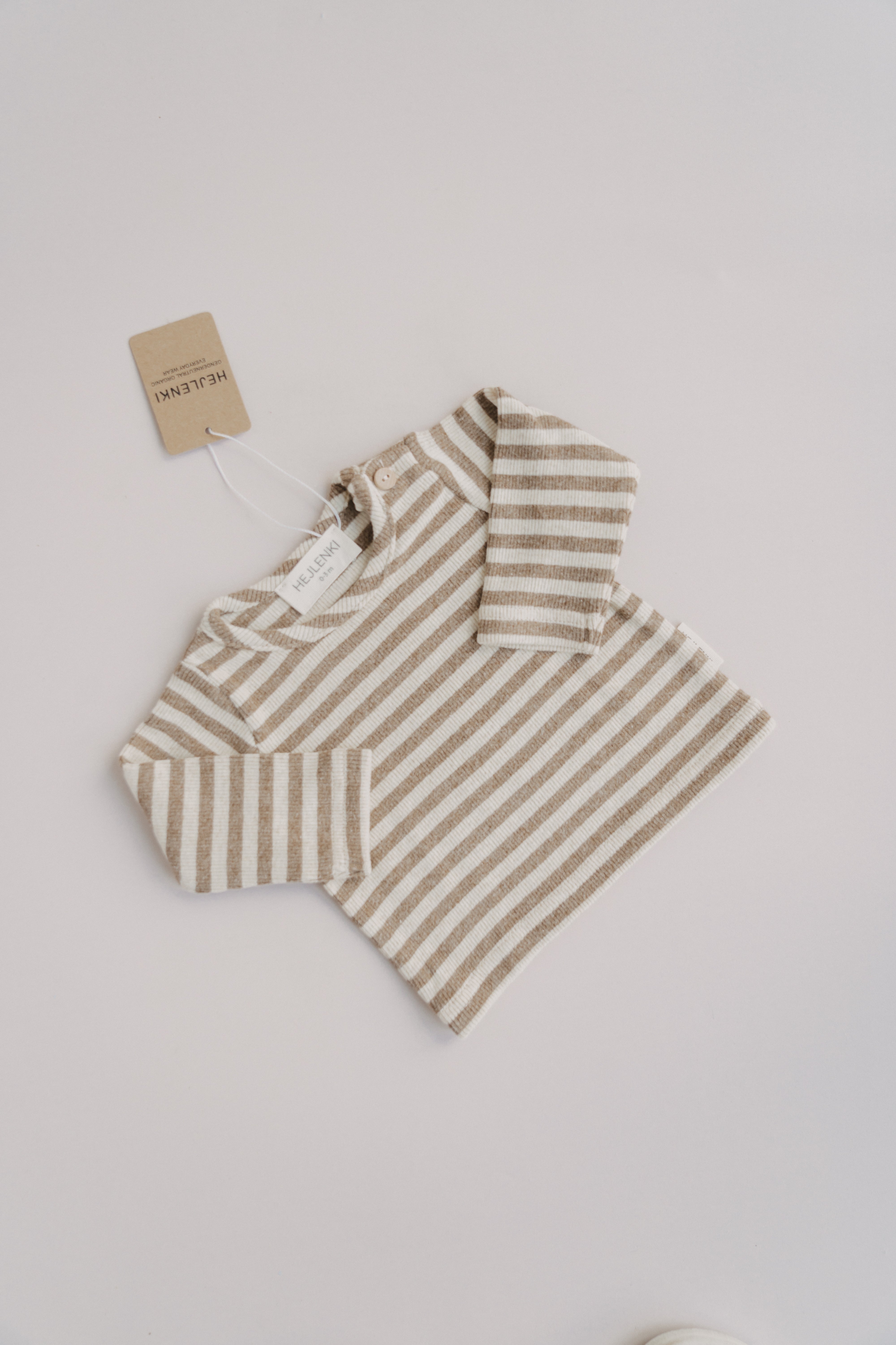 RIB SHIRT STRIPED HAZEL