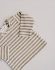 RIB SHIRT STRIPED HAZEL