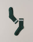 DAD TENNIS SOCKS DARK GREEN