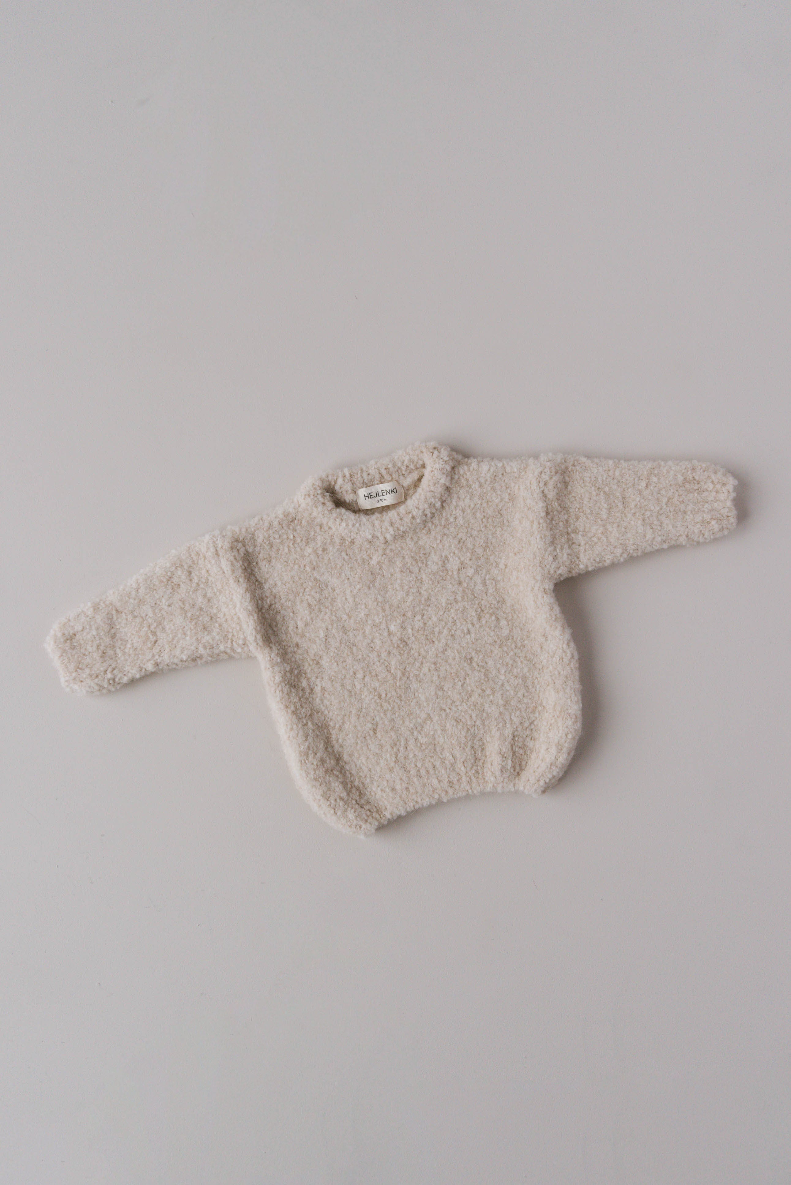 MERINOWOOL ALPACA BLEND TEDDY PULLI