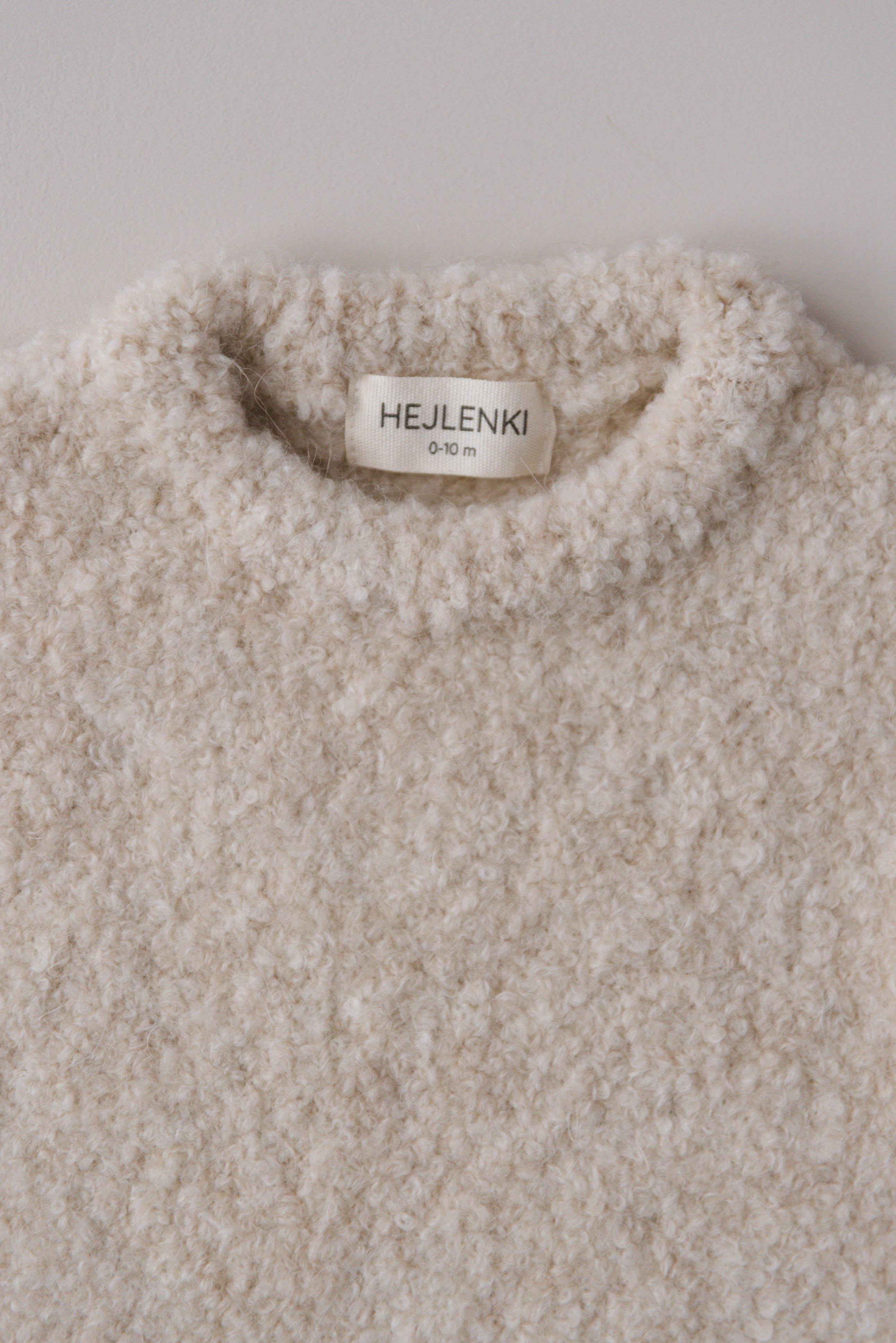 MERINOWOOL ALPACA BLEND TEDDY PULLI