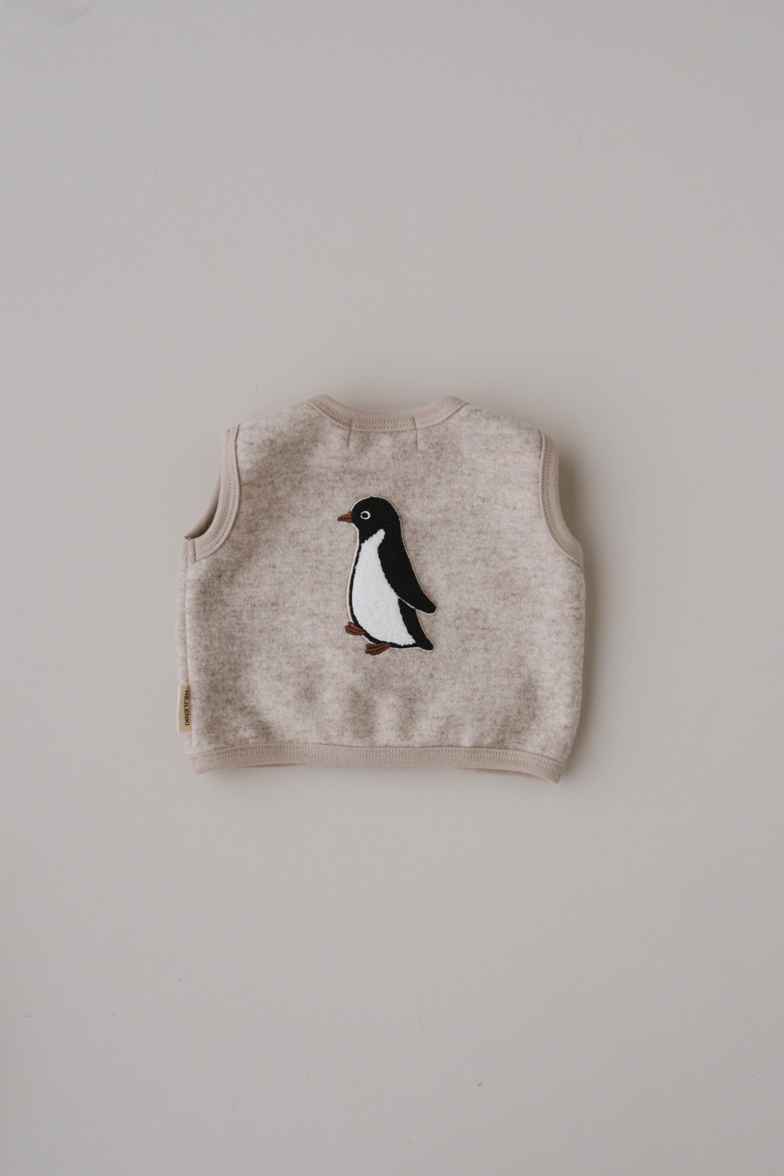 MERINO WOOL VEST PENGUIN