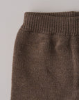MERINO KNIT LEGGINGS BROWN