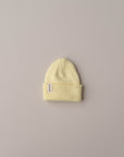 KNIT BEANIE BUTTER