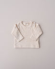 SOFT SHIRT STRIPED BEIGE