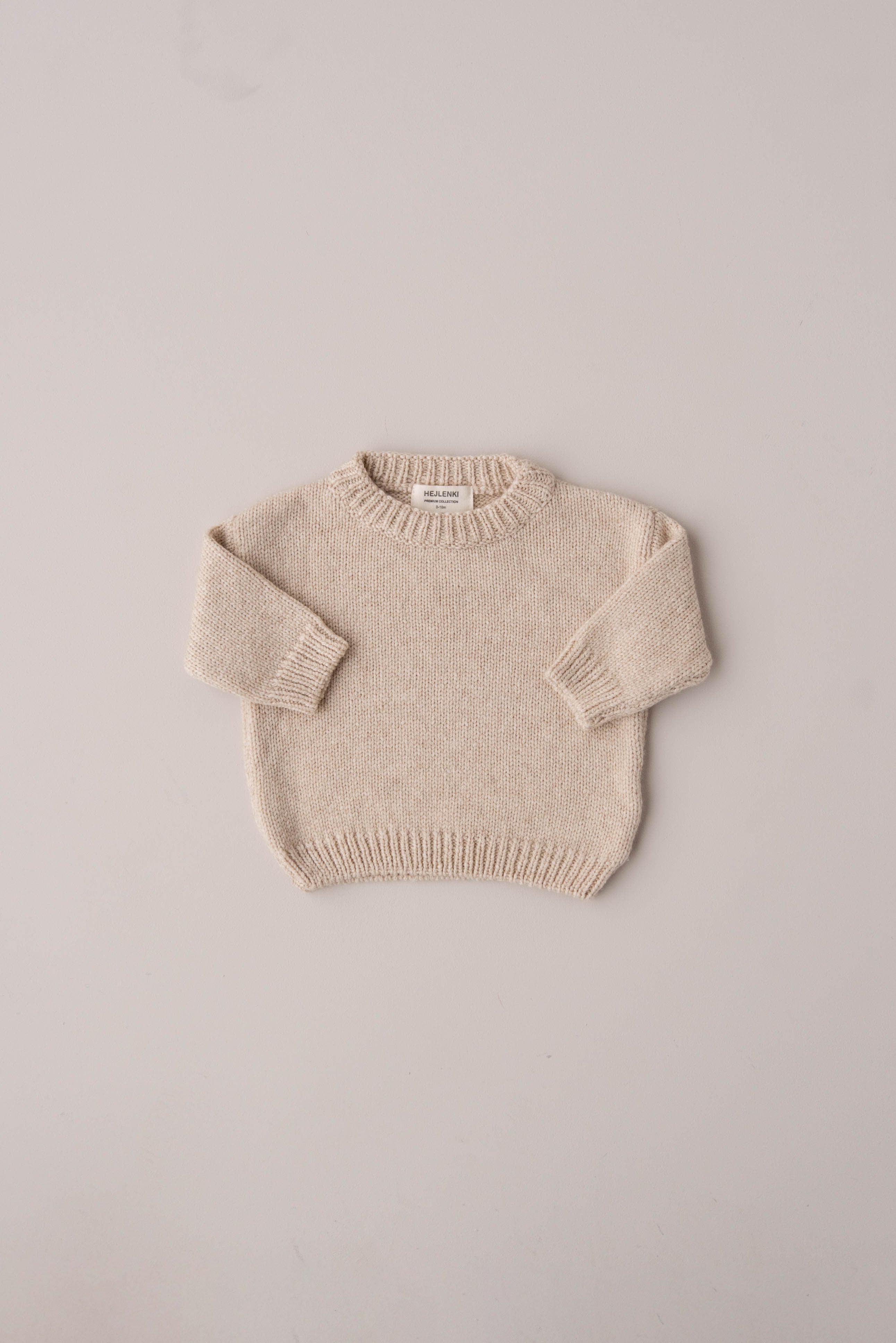 CASHMERE MERINO WOOL KNIT PULLI