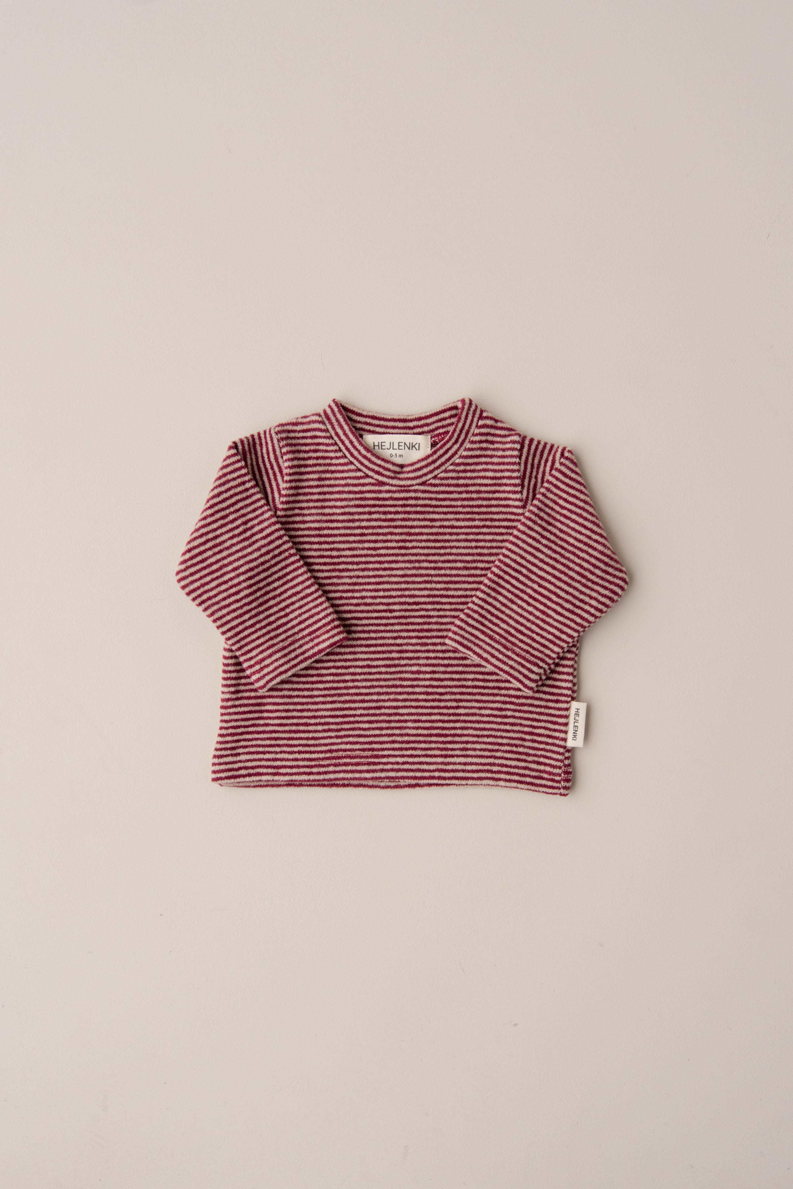 SOFT LONGSLEEVE RUBY STRIPES