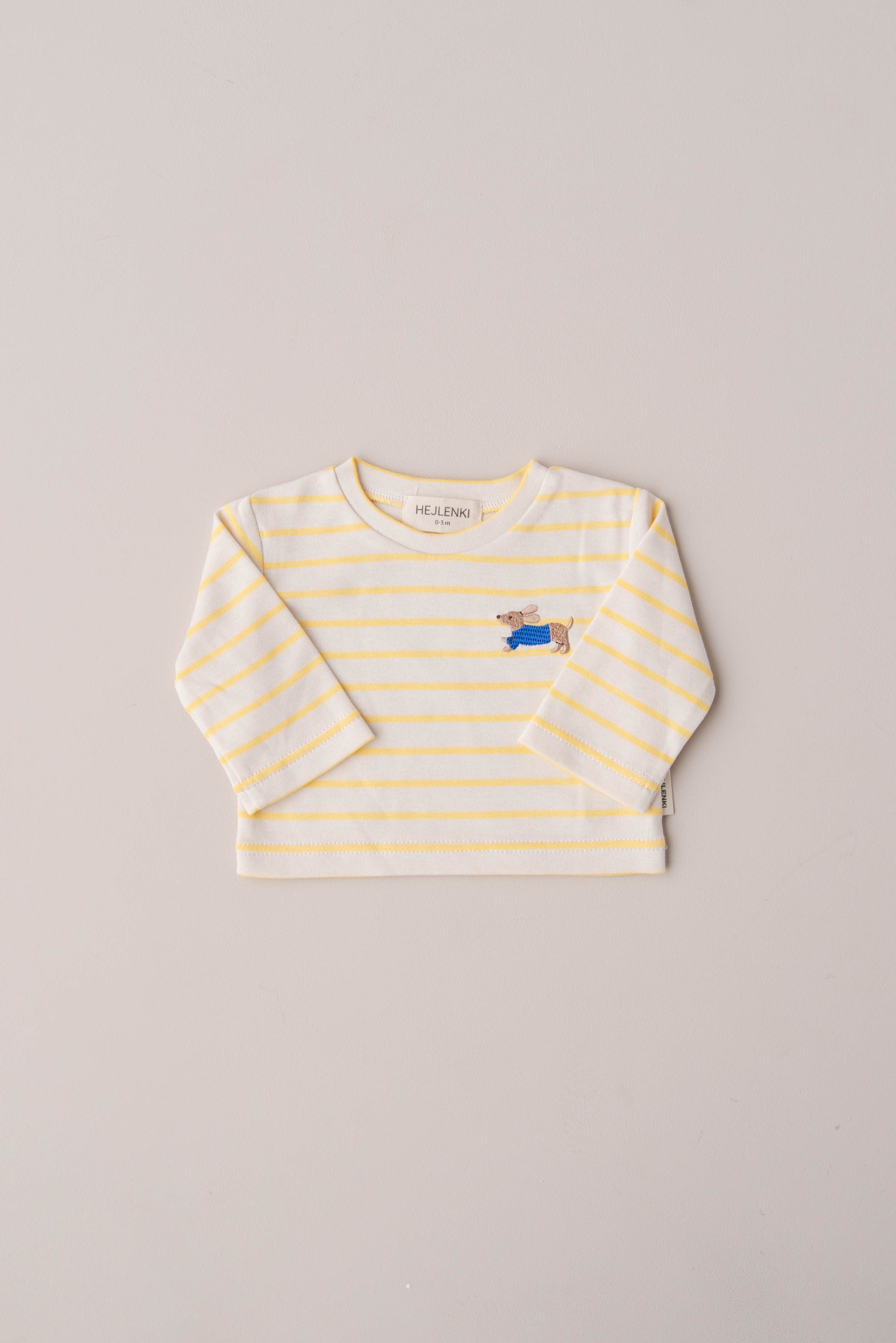 STRIPED OVERSIZE SHIRT DACHSHUND