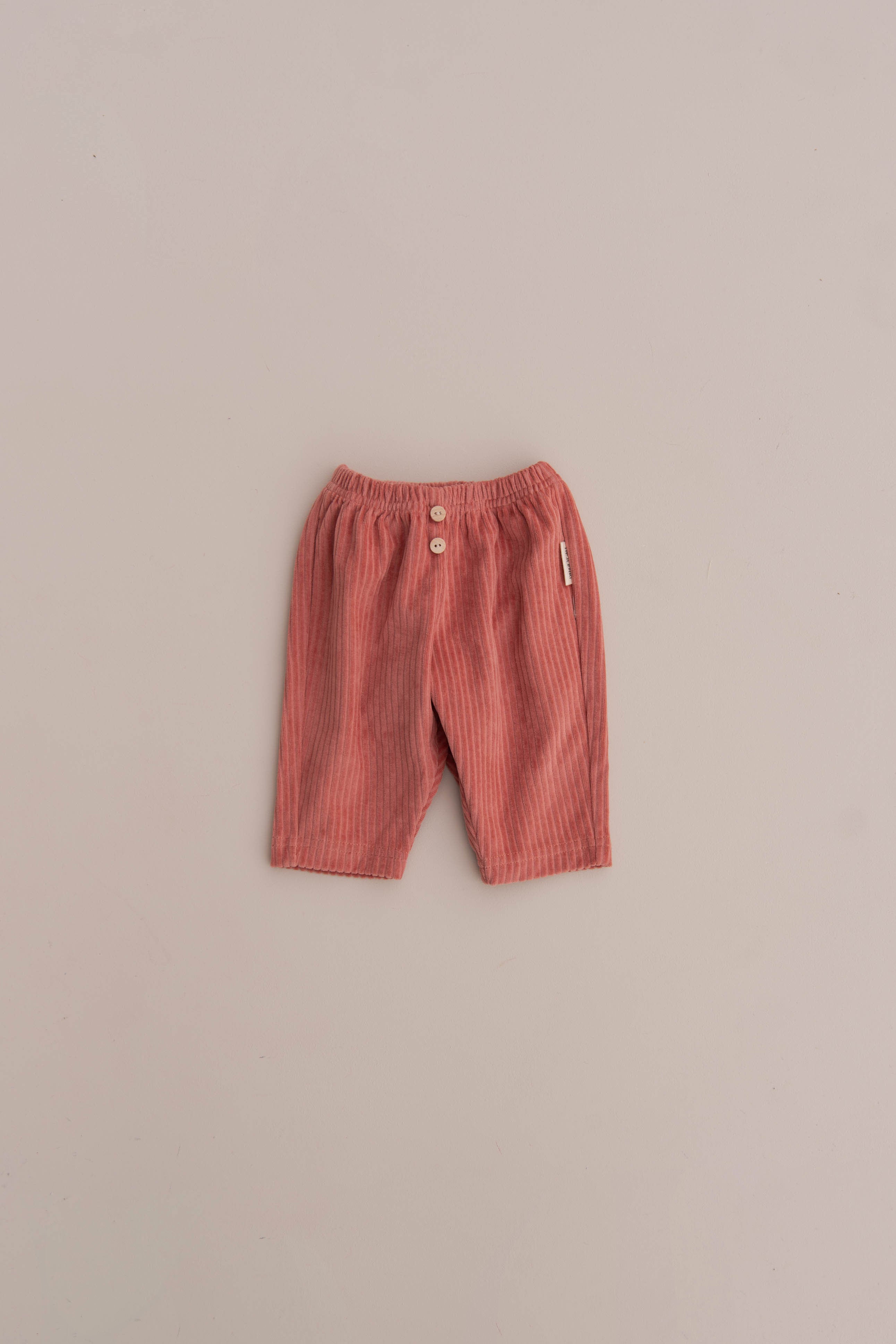 SOFT CORDUROY PANTS ROSEWOOD