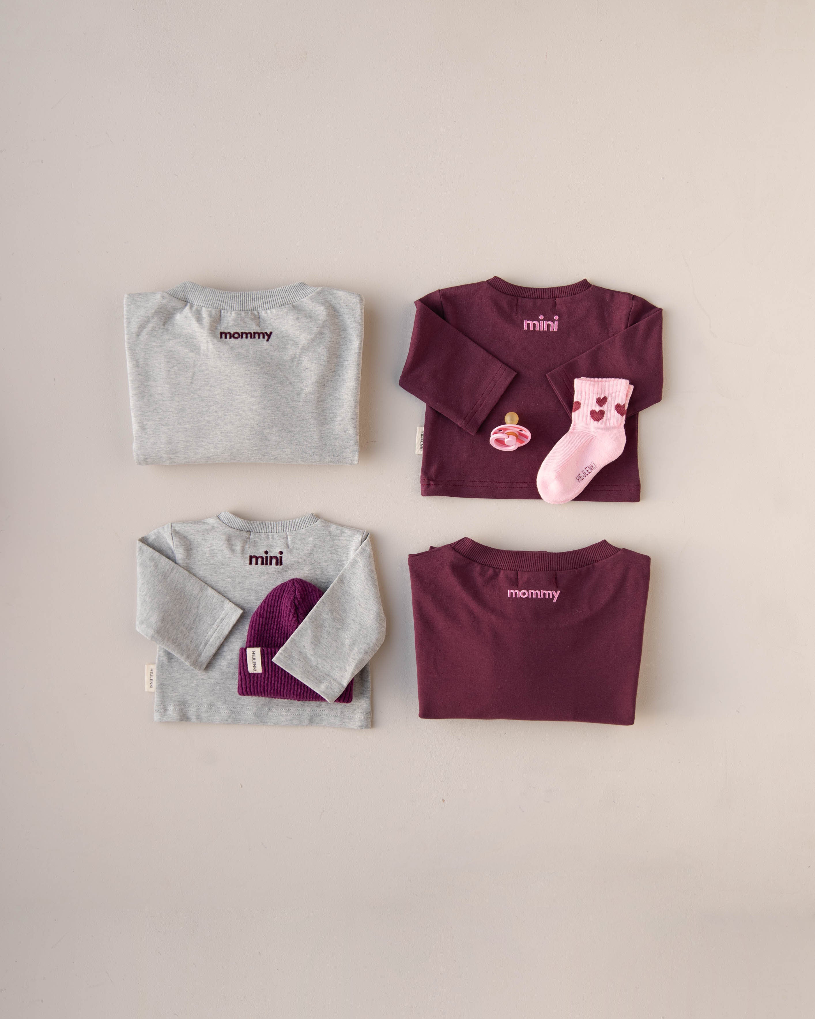 LONGSLEEVE MINI BERRY MAUVE