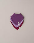 3-PACK BANDANAS RUBY/LILAC