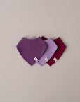 3-PACK BANDANAS RUBY/LILAC