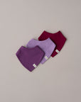 3-PACK BANDANAS RUBY/LILAC