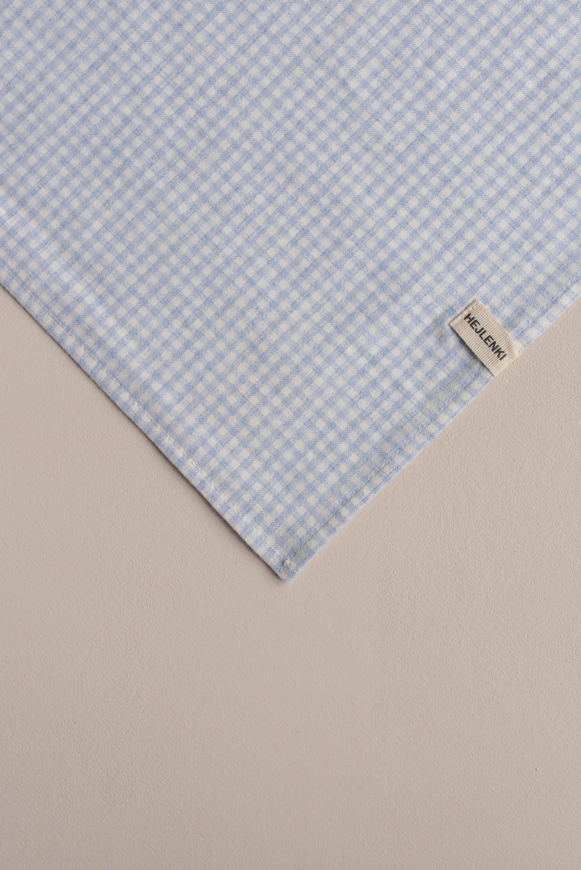 CHECKED SCARF BABYBLUE