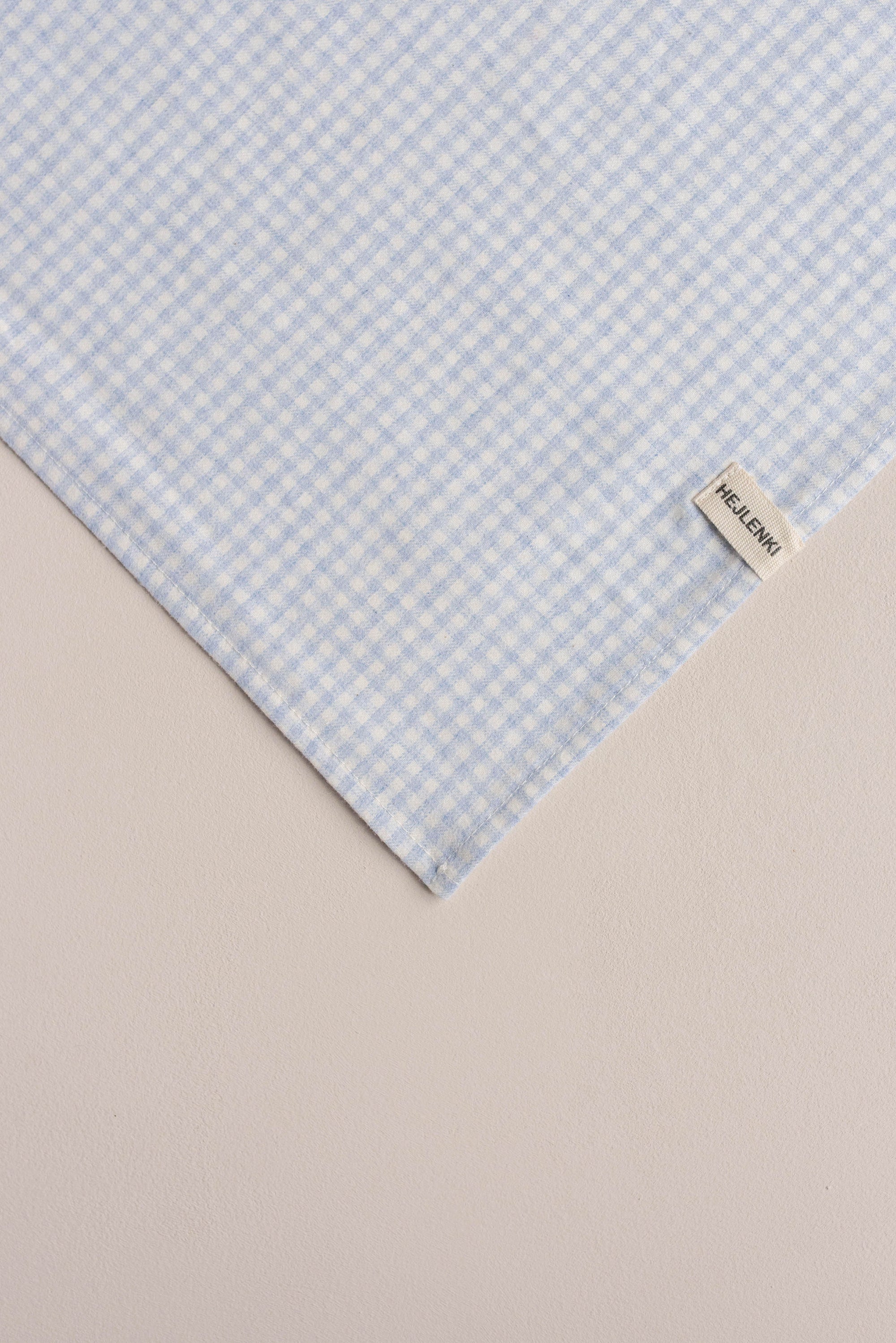 CHECKED SCARF BABYBLUE