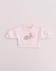 PETIT LAPIN SWEATER SUGARPINK