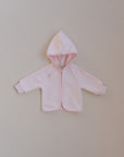 SOFT FLEECE JACKET MARSHMALLOW BLUSH