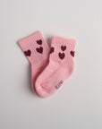 TENNIS SOCKS HEARTS