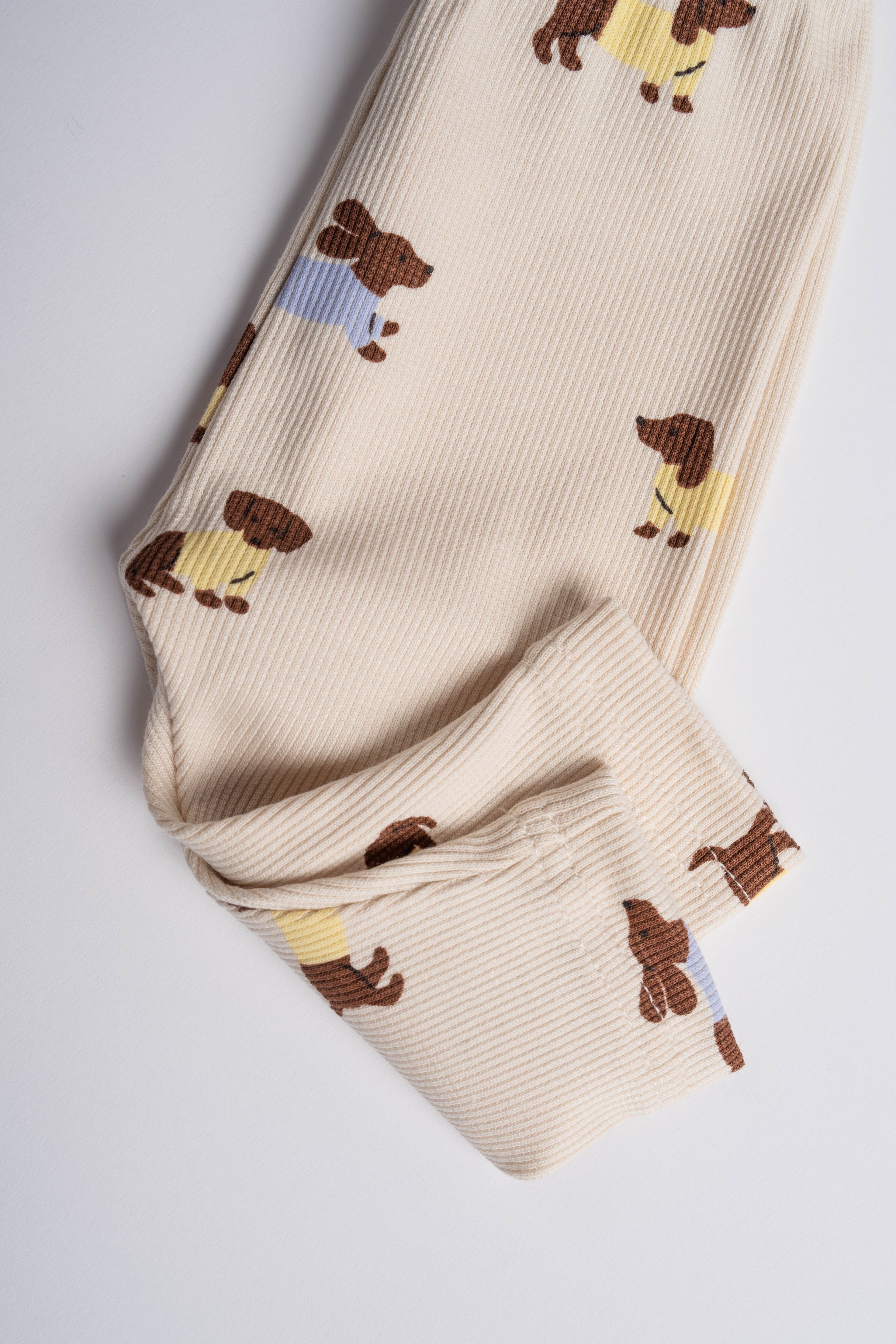 RIB LEGGING DACHSHUND