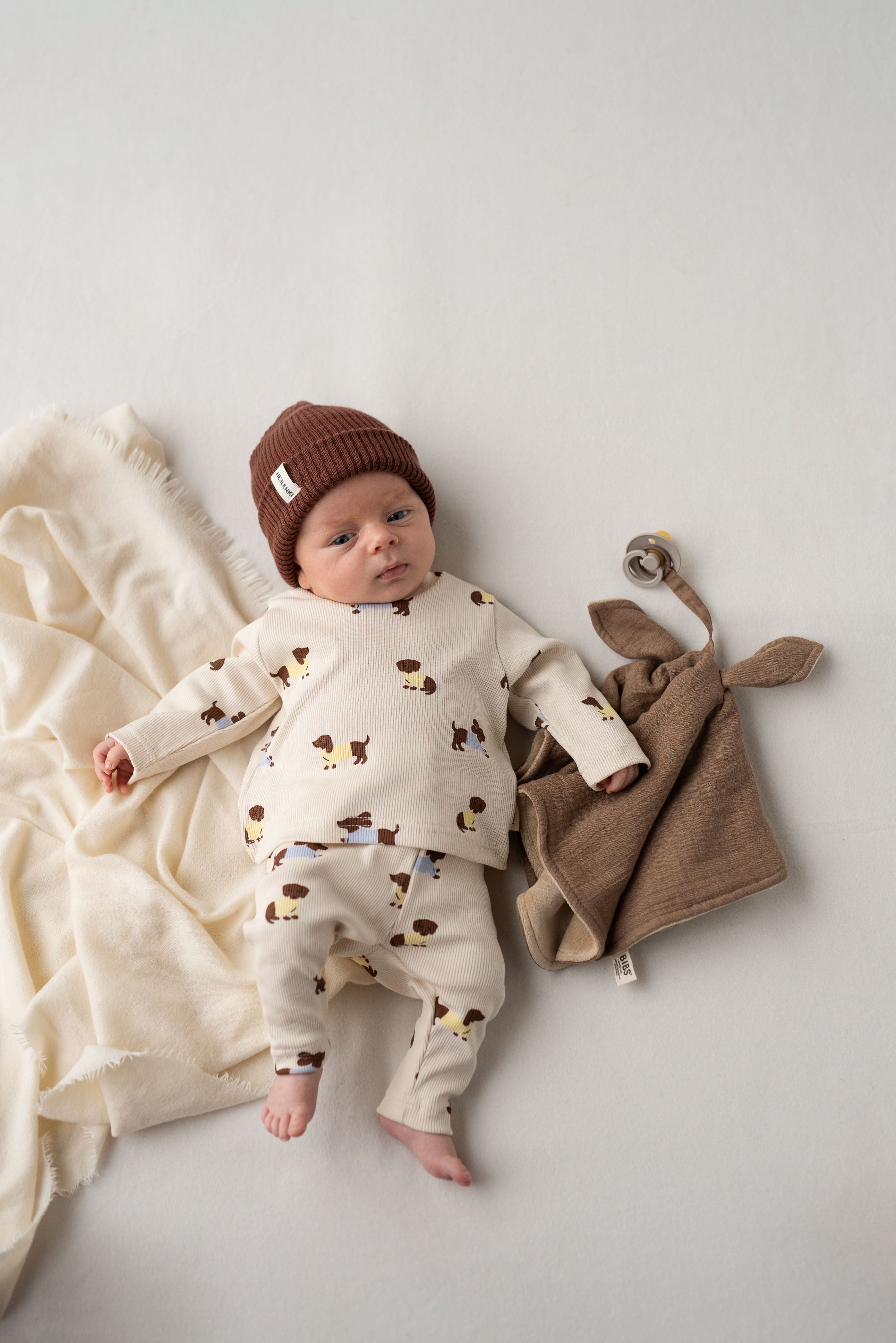 RIB LEGGING DACHSHUND