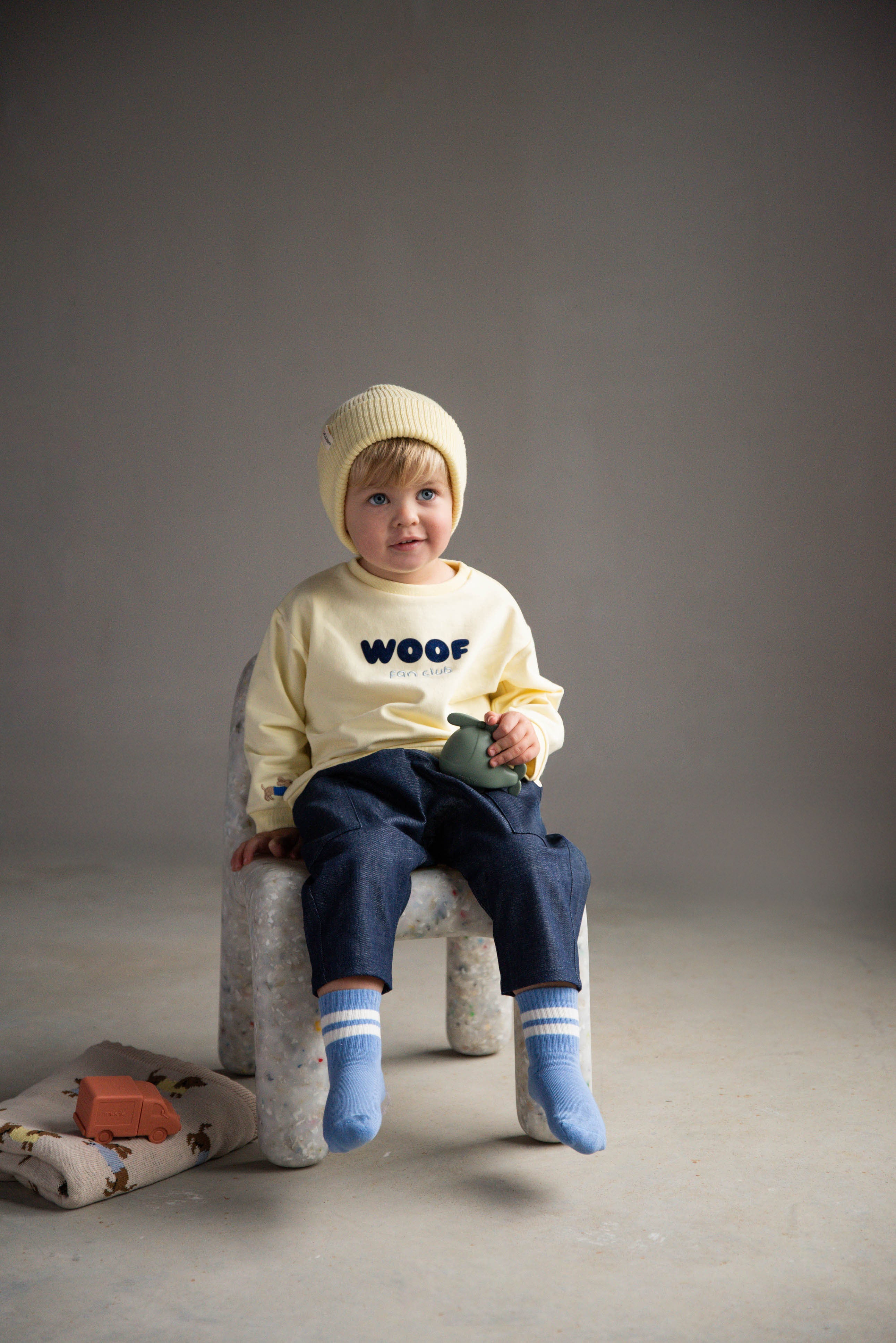 WOOF FAN CLUB KIDS SWEATER