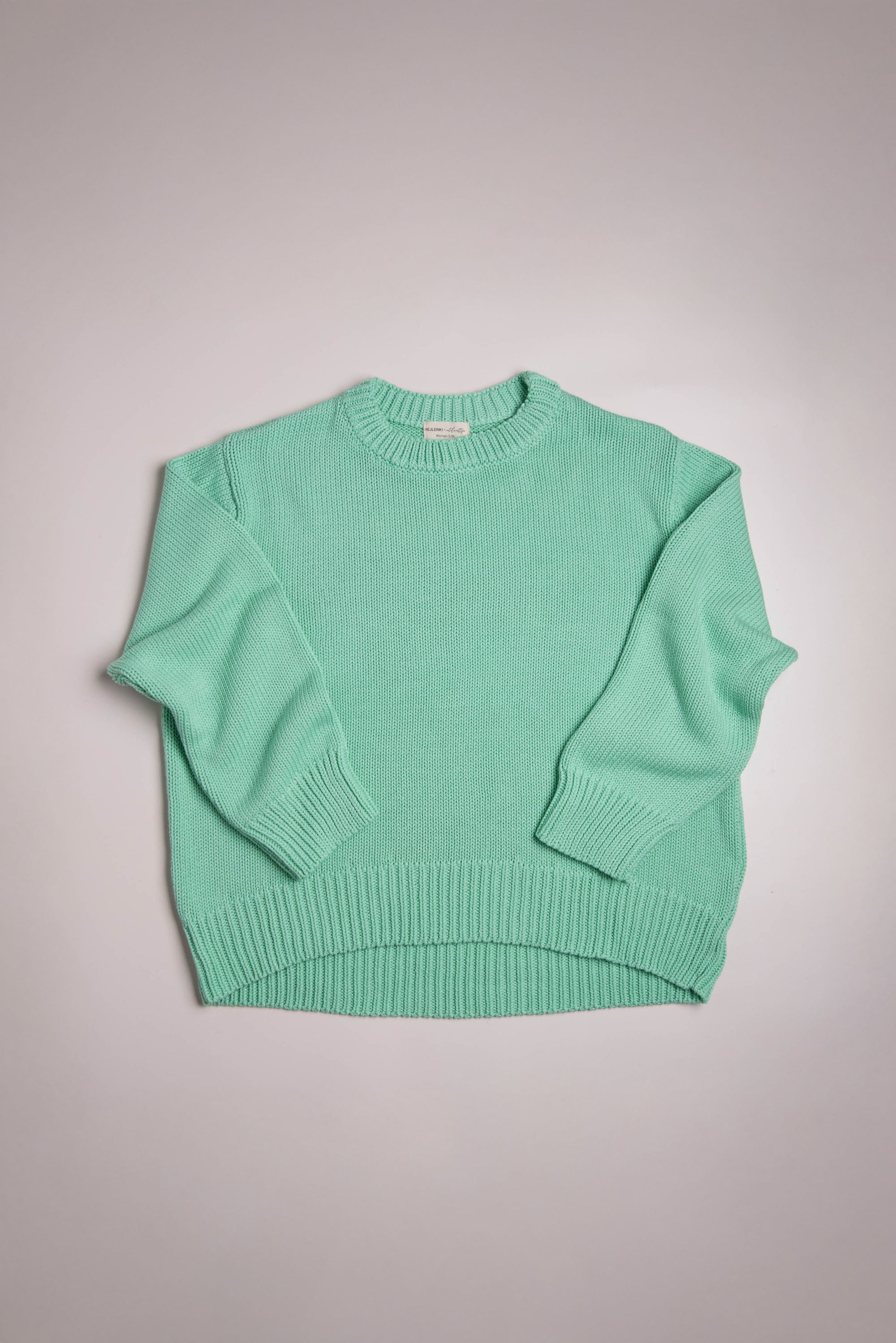 WOMEN CHUNKY KNIT PULLI COOL POP