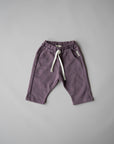 WARM SWEAT PANTS PLUM