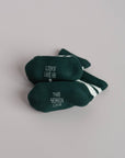 TENNIS SOCKS DARK GREEN