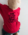 LOVE LOOKS LIKE US SWEATER