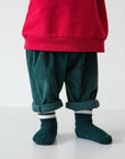 SOFT CORDUROY PANTS PINE